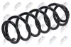 Fahrwerksfeder Hinterachse NTY ASZ-PE-035 Bild Fahrwerksfeder Hinterachse NTY ASZ-PE-035