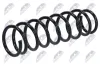 Fahrwerksfeder Vorderachse NTY ASZ-PL-002 Bild Fahrwerksfeder Vorderachse NTY ASZ-PL-002