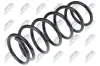 Fahrwerksfeder Hinterachse links Hinterachse rechts NTY ASZ-PL-003