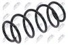 Fahrwerksfeder Vorderachse NTY ASZ-PL-019 Bild Fahrwerksfeder Vorderachse NTY ASZ-PL-019