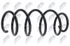 Fahrwerksfeder Vorderachse NTY ASZ-PL-023 Bild Fahrwerksfeder Vorderachse NTY ASZ-PL-023