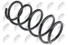 Fahrwerksfeder Vorderachse NTY ASZ-PL-037 Bild Fahrwerksfeder Vorderachse NTY ASZ-PL-037