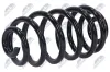 Fahrwerksfeder Hinterachse NTY ASZ-PL-051 Bild Fahrwerksfeder Hinterachse NTY ASZ-PL-051
