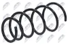 Fahrwerksfeder Vorderachse NTY ASZ-PL-052