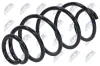 Fahrwerksfeder Vorderachse NTY ASZ-PL-067 Bild Fahrwerksfeder Vorderachse NTY ASZ-PL-067
