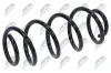Fahrwerksfeder Hinterachse NTY ASZ-RE-001 Bild Fahrwerksfeder Hinterachse NTY ASZ-RE-001