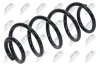 Fahrwerksfeder Hinterachse NTY ASZ-RE-001 Bild Fahrwerksfeder Hinterachse NTY ASZ-RE-001