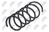 Fahrwerksfeder Vorderachse NTY ASZ-RE-003 Bild Fahrwerksfeder Vorderachse NTY ASZ-RE-003