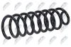 Fahrwerksfeder Hinterachse NTY ASZ-RE-005 Bild Fahrwerksfeder Hinterachse NTY ASZ-RE-005