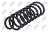 Fahrwerksfeder Hinterachse NTY ASZ-RE-006 Bild Fahrwerksfeder Hinterachse NTY ASZ-RE-006