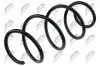 Fahrwerksfeder Vorderachse NTY ASZ-RE-011 Bild Fahrwerksfeder Vorderachse NTY ASZ-RE-011