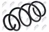 Fahrwerksfeder Vorderachse NTY ASZ-RE-014 Bild Fahrwerksfeder Vorderachse NTY ASZ-RE-014