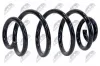 Fahrwerksfeder Hinterachse NTY ASZ-RE-016 Bild Fahrwerksfeder Hinterachse NTY ASZ-RE-016