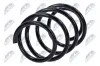 Fahrwerksfeder Vorderachse NTY ASZ-RE-024 Bild Fahrwerksfeder Vorderachse NTY ASZ-RE-024