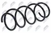 Fahrwerksfeder Vorderachse NTY ASZ-RE-030 Bild Fahrwerksfeder Vorderachse NTY ASZ-RE-030