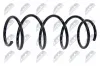 Fahrwerksfeder Vorderachse NTY ASZ-RE-030 Bild Fahrwerksfeder Vorderachse NTY ASZ-RE-030