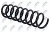 Fahrwerksfeder Hinterachse NTY ASZ-RE-035 Bild Fahrwerksfeder Hinterachse NTY ASZ-RE-035