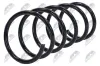 Fahrwerksfeder Vorderachse NTY ASZ-RE-037 Bild Fahrwerksfeder Vorderachse NTY ASZ-RE-037