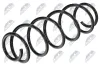 Fahrwerksfeder Hinterachse NTY ASZ-RE-039 Bild Fahrwerksfeder Hinterachse NTY ASZ-RE-039
