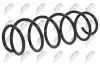 Fahrwerksfeder Hinterachse NTY ASZ-RE-040 Bild Fahrwerksfeder Hinterachse NTY ASZ-RE-040