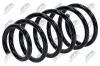 Fahrwerksfeder Hinterachse NTY ASZ-RE-052 Bild Fahrwerksfeder Hinterachse NTY ASZ-RE-052