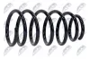 Fahrwerksfeder Hinterachse NTY ASZ-RE-052 Bild Fahrwerksfeder Hinterachse NTY ASZ-RE-052