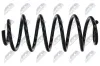 Fahrwerksfeder Hinterachse rechts Hinterachse links NTY ASZ-TY-001 Bild Fahrwerksfeder Hinterachse rechts Hinterachse links NTY ASZ-TY-001