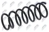 Fahrwerksfeder Hinterachse NTY ASZ-VV-001 Bild Fahrwerksfeder Hinterachse NTY ASZ-VV-001