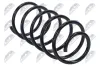 Fahrwerksfeder Vorderachse NTY ASZ-VV-003 Bild Fahrwerksfeder Vorderachse NTY ASZ-VV-003
