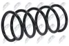 Fahrwerksfeder Hinterachse NTY ASZ-VV-004 Bild Fahrwerksfeder Hinterachse NTY ASZ-VV-004