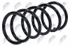 Fahrwerksfeder Hinterachse NTY ASZ-VV-006 Bild Fahrwerksfeder Hinterachse NTY ASZ-VV-006
