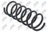 Fahrwerksfeder Hinterachse NTY ASZ-VV-015 Bild Fahrwerksfeder Hinterachse NTY ASZ-VV-015