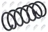 Fahrwerksfeder Hinterachse NTY ASZ-VV-016 Bild Fahrwerksfeder Hinterachse NTY ASZ-VV-016
