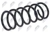 Fahrwerksfeder Hinterachse NTY ASZ-VV-016 Bild Fahrwerksfeder Hinterachse NTY ASZ-VV-016