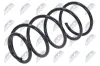 Fahrwerksfeder Vorderachse NTY ASZ-VV-022 Bild Fahrwerksfeder Vorderachse NTY ASZ-VV-022