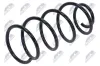 Fahrwerksfeder Vorderachse NTY ASZ-VV-023 Bild Fahrwerksfeder Vorderachse NTY ASZ-VV-023