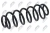 Fahrwerksfeder Hinterachse NTY ASZ-VW-021 Bild Fahrwerksfeder Hinterachse NTY ASZ-VW-021