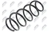 Fahrwerksfeder Vorderachse NTY ASZ-VW-024