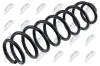 Fahrwerksfeder Hinterachse NTY ASZ-VW-025