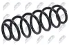 Fahrwerksfeder Hinterachse NTY ASZ-VW-027 Bild Fahrwerksfeder Hinterachse NTY ASZ-VW-027