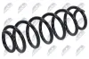 Fahrwerksfeder Hinterachse NTY ASZ-VW-027 Bild Fahrwerksfeder Hinterachse NTY ASZ-VW-027