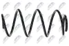 Fahrwerksfeder Vorderachse NTY ASZ-VW-030 Bild Fahrwerksfeder Vorderachse NTY ASZ-VW-030
