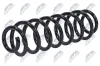 Fahrwerksfeder Hinterachse NTY ASZ-VW-033