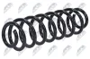 Fahrwerksfeder Hinterachse NTY ASZ-VW-033 Bild Fahrwerksfeder Hinterachse NTY ASZ-VW-033