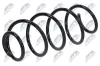 Fahrwerksfeder Vorderachse NTY ASZ-VW-034 Bild Fahrwerksfeder Vorderachse NTY ASZ-VW-034