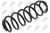 Fahrwerksfeder Hinterachse NTY ASZ-VW-035