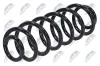 Fahrwerksfeder Hinterachse NTY ASZ-VW-045 Bild Fahrwerksfeder Hinterachse NTY ASZ-VW-045