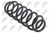 Fahrwerksfeder Hinterachse NTY ASZ-VW-048 Bild Fahrwerksfeder Hinterachse NTY ASZ-VW-048