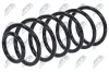 Fahrwerksfeder Vorderachse NTY ASZ-VW-058 Bild Fahrwerksfeder Vorderachse NTY ASZ-VW-058