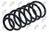 Fahrwerksfeder Vorderachse NTY ASZ-VW-059 Bild Fahrwerksfeder Vorderachse NTY ASZ-VW-059